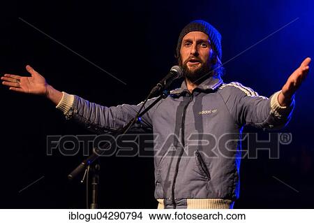 Picture - The Swiss singer and songwriter Shem Thomas live at the Schüür Lucerne, Switzerland, Europe. Fotosearch