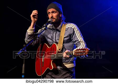Stock Photo - The Swiss singer and songwriter Shem Thomas live at the Schüür Lucerne, Switzerland, Europe. Fotosearch