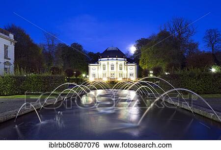 Stock Photograph - Theater im Park, spa garden, Bad Oeynhausen, East Westphalia, North Rhine-Westphalia, Germany, Europe. Fotosearch