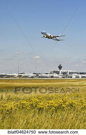 TUI, Boeing, B737-800, takeoff, Munich Airport, Upper Bavaria, Germany, Europe View Large Photo Image Stock Image - TUI, Boeing, B737-800, takeoff, Munich Airport, Upper Bavaria, Germany, Europe. Fotosearch