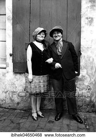 Two women dressed as men, 1930s, Germany, Europe View Large Photo Image Stock Photo - Two women dressed as men, 1930s, Germany, Europe. Fotosearch
