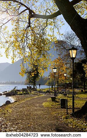 Uferpromenade, Bad Wiessee, Tegernsee, Bayern, Deutschland, Europa View Large Photo Image Stock Image - Uferpromenade, Bad Wiessee, Tegernsee, Bayern, Deutschland, Europa. Fotosearch