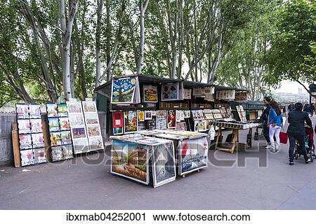 Verkaufstande, Buchhandler, Bouquinisten am Ufer der Seine, Kulturmeile, Paris, Ile-de-France, Frankreich, Europa View Large Photo Image Stock Image - Verkaufstande, Buchhandler, Bouquinisten am Ufer der Seine, Kulturmeile, Paris, Ile-de-France, Frankreich, Europa. Fotosearch