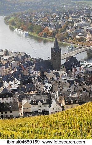 View from the vineyard in autumn, Bernkastel-Kues, Moselle, Rhineland-Palatinate, Germany, Europe View Large Photo Image Stock Photo - View from the vineyard in autumn, Bernkastel-Kues, Moselle, Rhineland-Palatinate, Germany, Europe. Fotosearch