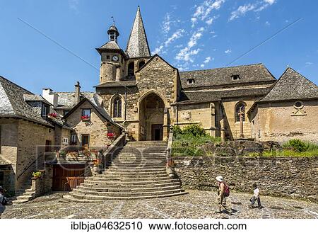 Village of Estaing on the Way of St. James, Aveyron department, Occitanie, France, Europe View Large Photo Image Stock Image - Village of Estaing on the Way of St. James, Aveyron department, Occitanie, France, Europe. Fotosearch