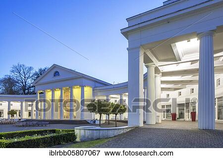 Wandelhalle in the spa garden, Bad Oeynhausen, East Westphalia, North Rhine-Westphalia, Germany, Europe View Large Photo Image Stock Photo - Wandelhalle in the spa garden, Bad Oeynhausen, East Westphalia, North Rhine-Westphalia, Germany, Europe. Fotosearch