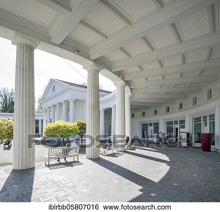 Wandelhalle in the spa garden, Bad Oeynhausen, East Westphalia, North Rhine-Westphalia, Germany, Europe View Large Photo Image Stock Photograph - Wandelhalle in the spa garden, Bad Oeynhausen, East Westphalia, North Rhine-Westphalia, Germany, Europe. Fotosearch