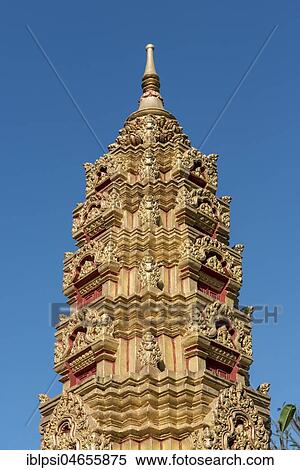 Wat Preah Prohm Rath Pagoda, Siem Reap, Cambodia, Asia View Large Photo Image Stock Photography - Wat Preah Prohm Rath Pagoda, Siem Reap, Cambodia, Asia. Fotosearch