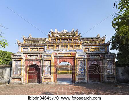 West Gate, Chuong Duc, Hoang Thanh Imperial Palace, Forbidden City, Hue, Vietnam, Asia View Large Photo Image Stock Image - West Gate, Chuong Duc, Hoang Thanh Imperial Palace, Forbidden City, Hue, Vietnam, Asia. Fotosearch
