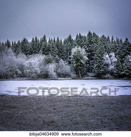 Winter landscape, Livradois-Forez Natural Park, Auvergne-Rhône-Alpes. France View Large Photo Image Stock Photo - Winter landscape, Livradois-Forez Natural Park, Auvergne-Rhône-Alpes. France. Fotosearch