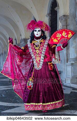 Woman dressed up for carnival in Venice, Italy, Europe View Large Photo Image Stock Image - Woman dressed up for carnival in Venice, Italy, Europe. Fotosearch