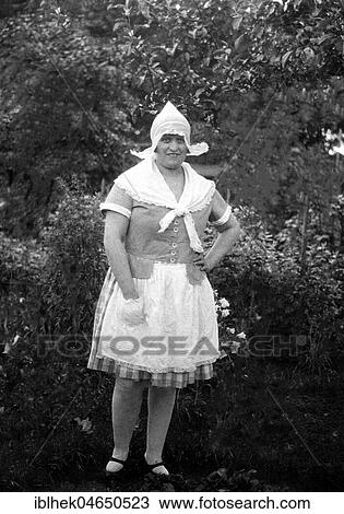 Woman in Dutch traditional costume, 1920s, Germany, Europe View Large Photo Image Stock Image - Woman in Dutch traditional costume, 1920s, Germany, Europe. Fotosearch
