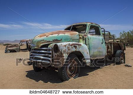 Wreck of an oldtimer Chevrolet Pick-Up in the desert, Solitaire, Khomas region, Namibia, Africa View Large Photo Image Stock Photo - Wreck of an oldtimer Chevrolet Pick-Up in the desert, Solitaire, Khomas region, Namibia, Africa. Fotosearch