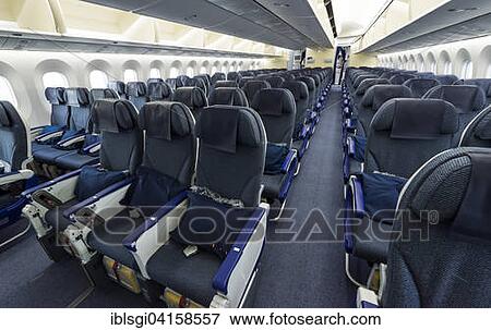 Bild - wirtschaft, klasse, sitze, innenseite, a, boeing, 787-9 ... Bild - wirtschaft, klasse, sitze, innenseite, a, boeing, 787-9 ...