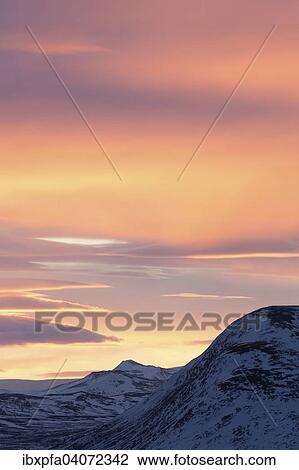 Abendrot, Dovrefjell-Sunndalsfjella-Nationalpark, Norwegen, Europa View Large Photo Image Stock Image - Abendrot, Dovrefjell-Sunndalsfjella-Nationalpark, Norwegen, Europa. Fotosearch