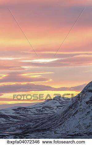 Abendrot, Dovrefjell-Sunndalsfjella-Nationalpark, Norwegen, Europa View Large Photo Image Stock Photograph - Abendrot, Dovrefjell-Sunndalsfjella-Nationalpark, Norwegen, Europa. Fotosearch