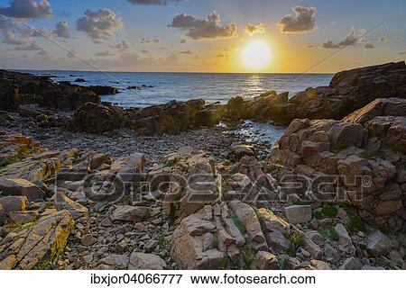 Abendstimmung am Kustenabschnitt Hovs Hallar, Naturschutzgebiet, Bjarehalvon Halbinsel, Bastad, Skane lan, Schweden, Europa View Large Photo Image Stock Photo - Abendstimmung am Kustenabschnitt Hovs Hallar, Naturschutzgebiet, Bjarehalvon Halbinsel, Bastad, Skane lan, Schweden, Europa. Fotosearch