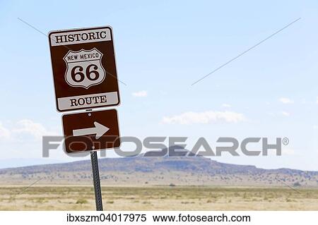 Abzweigung zur Historic Route 66, Los Lunas nach Albuquerque, New Mexico, USA, Nordamerika View Large Photo Image Stock Photography - Abzweigung zur Historic Route 66, Los Lunas nach Albuquerque, New Mexico, USA, Nordamerika. Fotosearch
