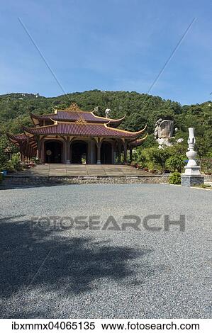 Stock Photography - Affentempel, bei Vung Tau, Vietnam, Asien. Fotosearch