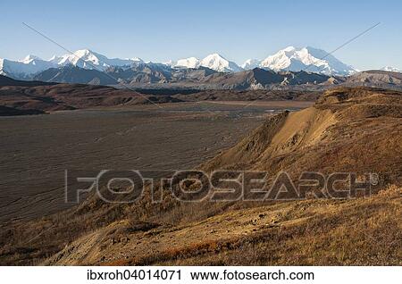 Alaska Range mit Mount McKinley, Denali-Nationalpark, Alaska, USA, Nordamerika View Large Photo Image Stock Image - Alaska Range mit Mount McKinley, Denali-Nationalpark, Alaska, USA, Nordamerika. Fotosearch