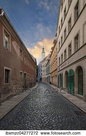 Alte Gasse mit Kopfsteinpflaster, hinten Turm der Dreifaltigkeitskirche, Gorlitz, Oberlausitz, Sachsen, Deutschland, Europa View Large Photo Image Stock Image - Alte Gasse mit Kopfsteinpflaster, hinten Turm der Dreifaltigkeitskirche, Gorlitz, Oberlausitz, Sachsen, Deutschland, Europa. Fotosearch