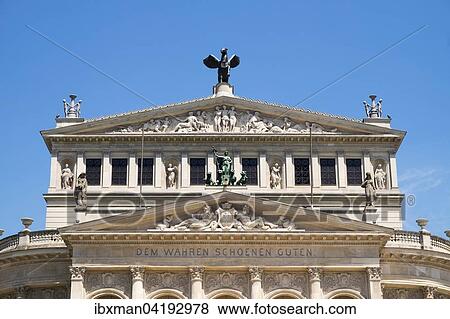 Alte Oper, Frankfurt am Main, Hessen, Deutschland, Europa View Large Photo Image Stock Photo - Alte Oper, Frankfurt am Main, Hessen, Deutschland, Europa. Fotosearch