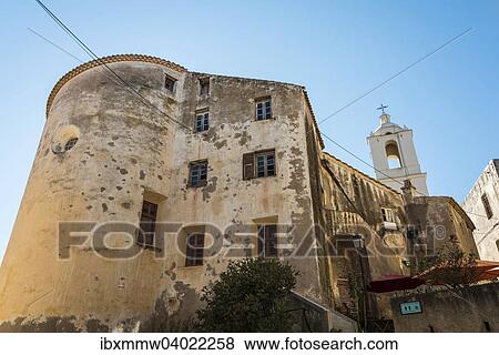 Altes Haus, Zitatelle von Calvi, Korsika, Frankreich, Europa View Large Photo Image Stock Photo - Altes Haus, Zitatelle von Calvi, Korsika, Frankreich, Europa. Fotosearch
