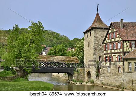 Altstadt, Schwabisch Hall, Baden-Wurttemberg, Deutschland, Europa View Large Photo Image Picture - Altstadt, Schwabisch Hall, Baden-Wurttemberg, Deutschland, Europa. Fotosearch