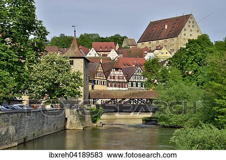 Altstadt, Schwabisch Hall, Baden-Wurttemberg, Deutschland, Europa View Large Photo Image Stock Image - Altstadt, Schwabisch Hall, Baden-Wurttemberg, Deutschland, Europa. Fotosearch