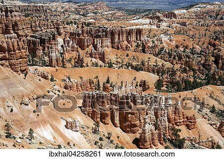 Ausblick am Sunset Point auf farbige Gesteinsformationen, Hoodoos, Bryce-Amphitheater, Bryce-Canyon-Nationalpark, Utah, USA, Nordamerika View Large Photo Image Stock Image - Ausblick am Sunset Point auf farbige Gesteinsformationen, Hoodoos, Bryce-Amphitheater, Bryce-Canyon-Nationalpark, Utah, USA, Nordamerika. Fotosearch