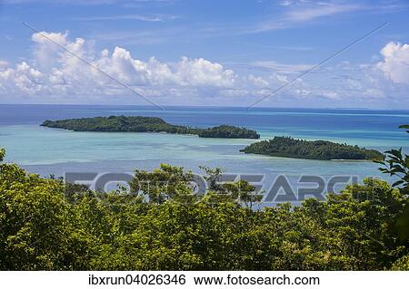 Ausblick uber die Insel Babeldaob mit einigen kleinen Inseln, Palau, Mikronesien, Ozeanien View Large Photo Image Stock Photograph - Ausblick uber die Insel Babeldaob mit einigen kleinen Inseln, Palau, Mikronesien, Ozeanien. Fotosearch