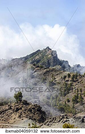 Ausblick vom Pico de las Nieves, Lavalandschaft, Nationalpark Caldera de Taburiente, Degollada del Barranco de la Madera, La Palma, Kanarische Inseln, Spanien, Europa View Large Photo Image Stock Image - Ausblick vom Pico de las Nieves, Lavalandschaft, Nationalpark Caldera de Taburiente, Degollada del Barranco de la Madera, La Palma, Kanarische Inseln, Spanien, Europa. Fotosearch