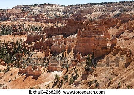 Ausblick vom Queens Garden Trail auf farbige Gesteinsformationen, Hoodoos, Bryce-Canyon-Nationalpark, Utah, USA, Nordamerika View Large Photo Image Stock Photograph - Ausblick vom Queens Garden Trail auf farbige Gesteinsformationen, Hoodoos, Bryce-Canyon-Nationalpark, Utah, USA, Nordamerika. Fotosearch