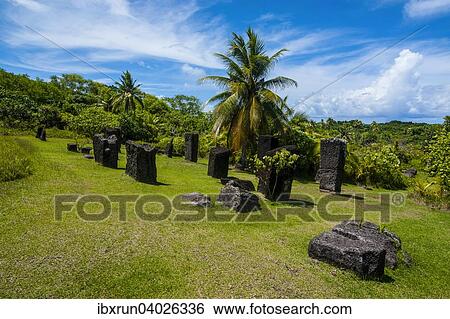 Badrulchau Basaltmonolithen, Babeldaob, Palau, Mikronesien, Ozeanien View Large Photo Image Stock Photograph - Badrulchau Basaltmonolithen, Babeldaob, Palau, Mikronesien, Ozeanien. Fotosearch