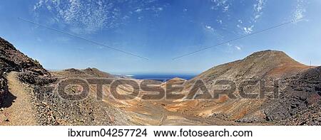 Barranco la Huguera mit Blick zum Playa Quemada, Femes, Lanzarote, Kanarische Inseln, Spanien, Europa View Large Photo Image Picture - Barranco la Huguera mit Blick zum Playa Quemada, Femes, Lanzarote, Kanarische Inseln, Spanien, Europa. Fotosearch