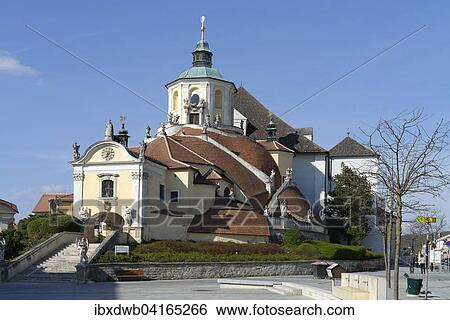 Stock Photograph - Bergkirche oder Haydnkirche Eisenstadt, Burgenland, Osterreich, Europa. Fotosearch