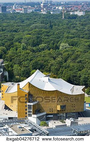 Berliner Philharmonie und die Parkanlage Grosser Tiergarten, Berlin, Deutschland, Europa View Large Photo Image Stock Image - Berliner Philharmonie und die Parkanlage Grosser Tiergarten, Berlin, Deutschland, Europa. Fotosearch