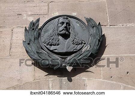 Bildnis Albrecht Durer am Albrecht Durer Haus, Nurnberg, Mittelfranken, Bayern, Deutschland, Europa View Large Photo Image Stock Photograph - Bildnis Albrecht Durer am Albrecht Durer Haus, Nurnberg, Mittelfranken, Bayern, Deutschland, Europa. Fotosearch
