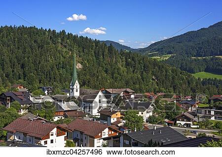 Blick auf Scheffau am Wilden Kaiser, Tirol, Osterreich, Europa View Large Photo Image Stock Photograph - Blick auf Scheffau am Wilden Kaiser, Tirol, Osterreich, Europa. Fotosearch