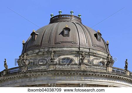 Stock Photo - Bode-Museum, Dachkuppel, Museumsinsel, Bezirk Mitte, Berlin, Deutschland, Europa. Fotosearch