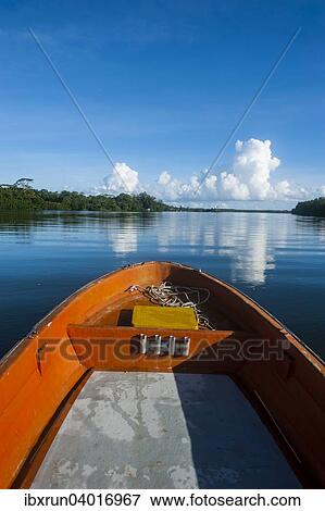 Boot auf einem Fluss, Pohnpei, Mikronesien, Ozeanien View Large Photo Image Stock Photo - Boot auf einem Fluss, Pohnpei, Mikronesien, Ozeanien. Fotosearch
