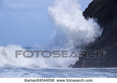 Brandung, Playa de Vallehermoso, La Gomera, Kanarische Inseln, Spanien, Europa View Large Photo Image Stock Photo - Brandung, Playa de Vallehermoso, La Gomera, Kanarische Inseln, Spanien, Europa. Fotosearch