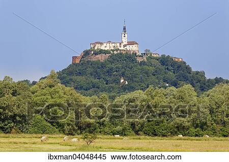 Stock Photography - Burg Gussing, Stremtal, Sudburgenland, Burgenland, Osterreich, Europa. Fotosearch