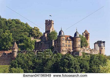 Burg Wertheim, Tauberfranken, Baden-Wurttemberg, Deutschland, Europa View Large Photo Image Stock Photo - Burg Wertheim, Tauberfranken, Baden-Wurttemberg, Deutschland, Europa. Fotosearch