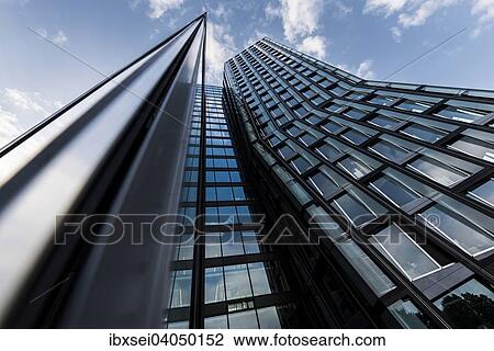 Burohochhaus Tanzende Turme, St. Pauli, Hamburg, Deutschland, Europa View Large Photo Image Stock Image - Burohochhaus Tanzende Turme, St. Pauli, Hamburg, Deutschland, Europa. Fotosearch