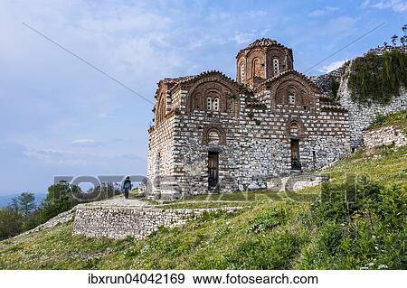 Byzantinische Kirche, UNESCO Weltkulturerbe, Berat, Albanien, Europa View Large Photo Image Stock Photo - Byzantinische Kirche, UNESCO Weltkulturerbe, Berat, Albanien, Europa. Fotosearch