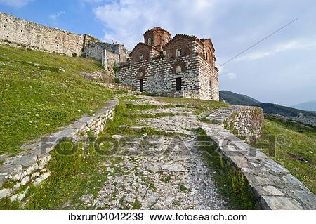 Byzantinische Kirche, UNESCO Weltkulturerbe, Berat, Albanien, Europa View Large Photo Image Stock Photo - Byzantinische Kirche, UNESCO Weltkulturerbe, Berat, Albanien, Europa. Fotosearch