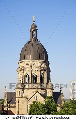 Christuskirche, Mainz, Rheinland-Pfalz, Deutschland, Europa View Large Photo Image Picture - Christuskirche, Mainz, Rheinland-Pfalz, Deutschland, Europa. Fotosearch