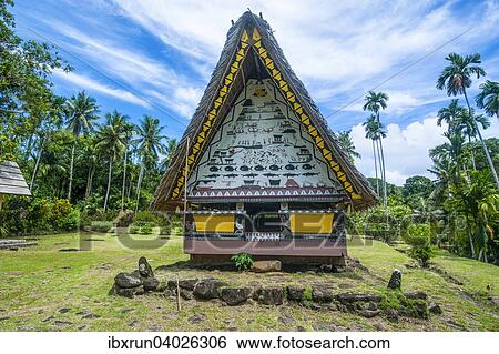 Das alteste Bai von Palau, Haus eines Hauptlings, Babeldaob, Palau, Ozeanien View Large Photo Image Stock Photograph - Das alteste Bai von Palau, Haus eines Hauptlings, Babeldaob, Palau, Ozeanien. Fotosearch