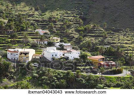 Der Weiler Taguluche, Valle Gran Rey, La Gomera, Kanaren, Spanien, Europa View Large Photo Image Stock Image - Der Weiler Taguluche, Valle Gran Rey, La Gomera, Kanaren, Spanien, Europa. Fotosearch